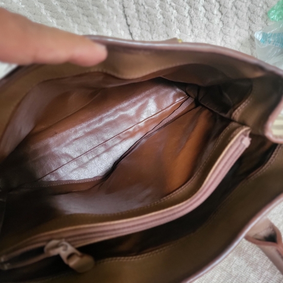 Burberry Nova Check Shadow Horse Handbag Brown Leather Canvas - Picture 7 of 12